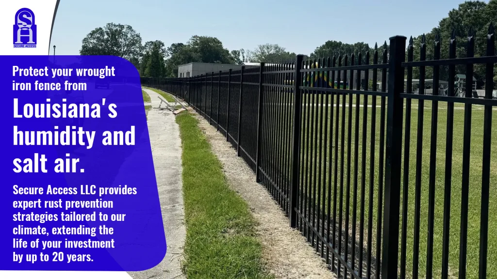 iron security fences,