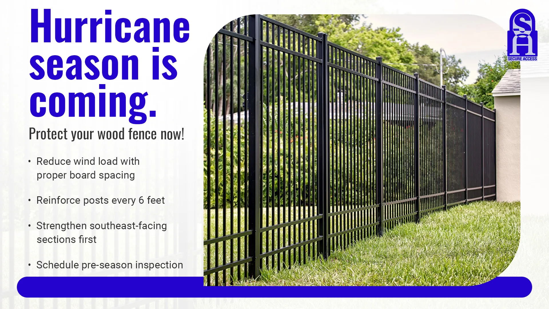 Hurricane-Ready Residential Wood Fence Installation: What Baton Rouge Homeowners Should Know